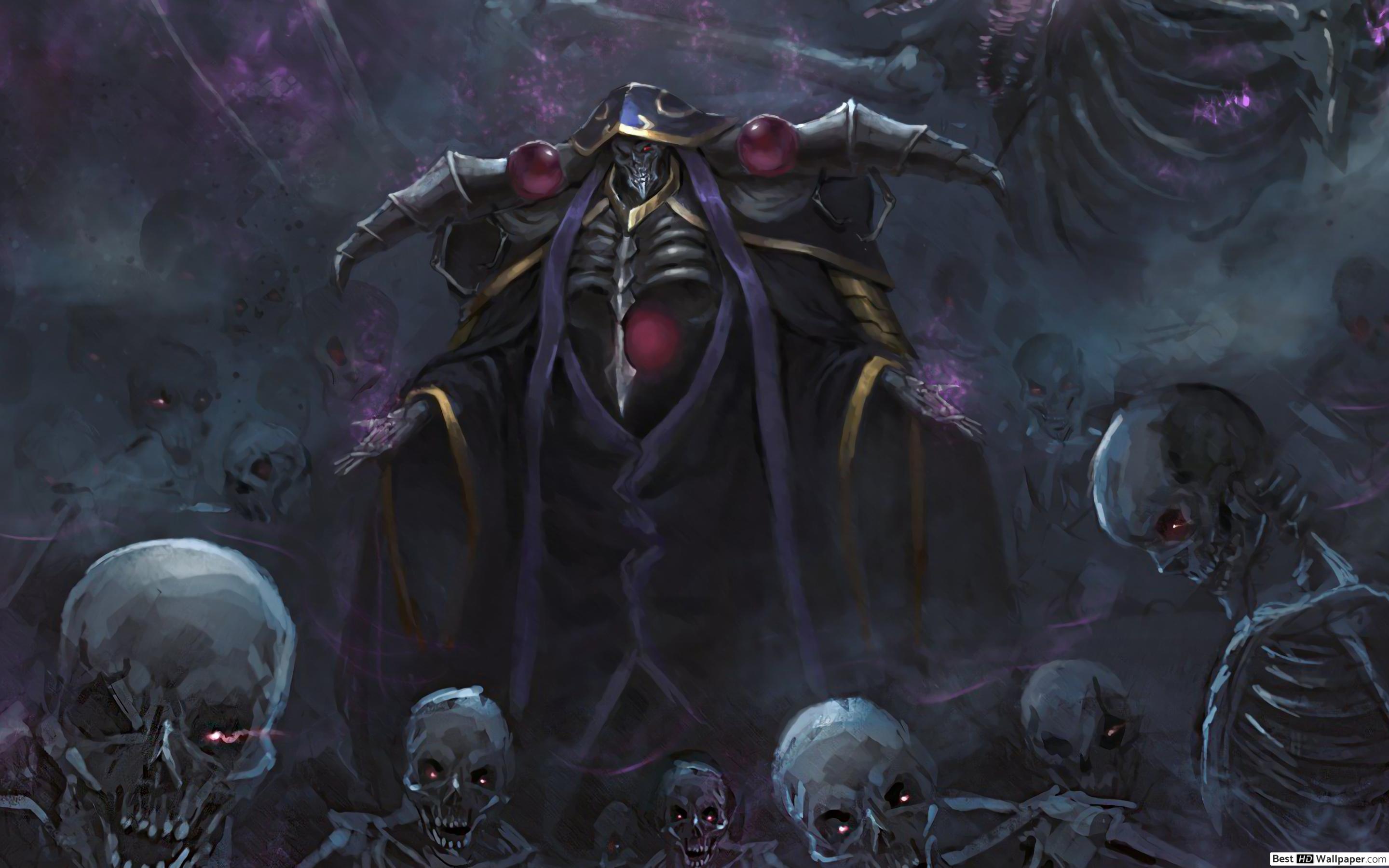 Ainz Ooal Gown Art - HD Wallpaper 