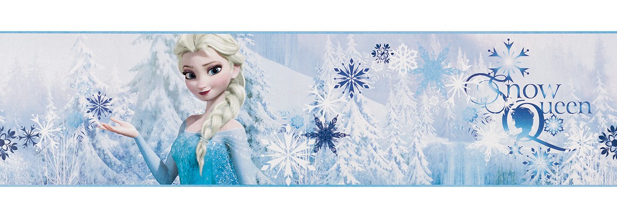 Disney Frozen Border Design - HD Wallpaper 