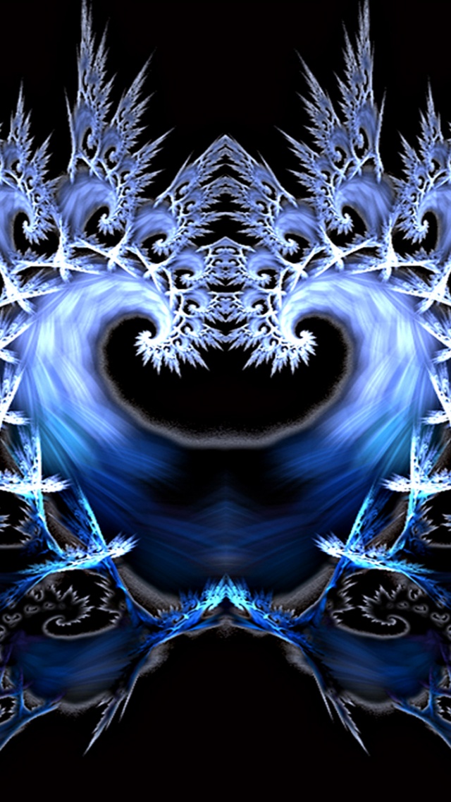 Graphic Images Wallpaper Fractal Heart - HD Wallpaper 