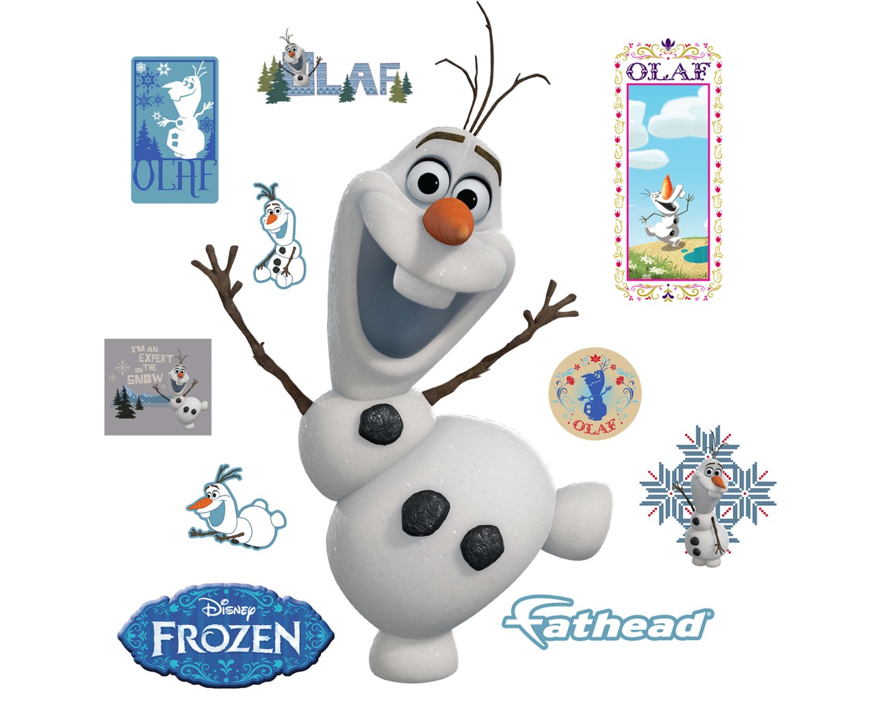 Olaf Frozen White Background - HD Wallpaper 