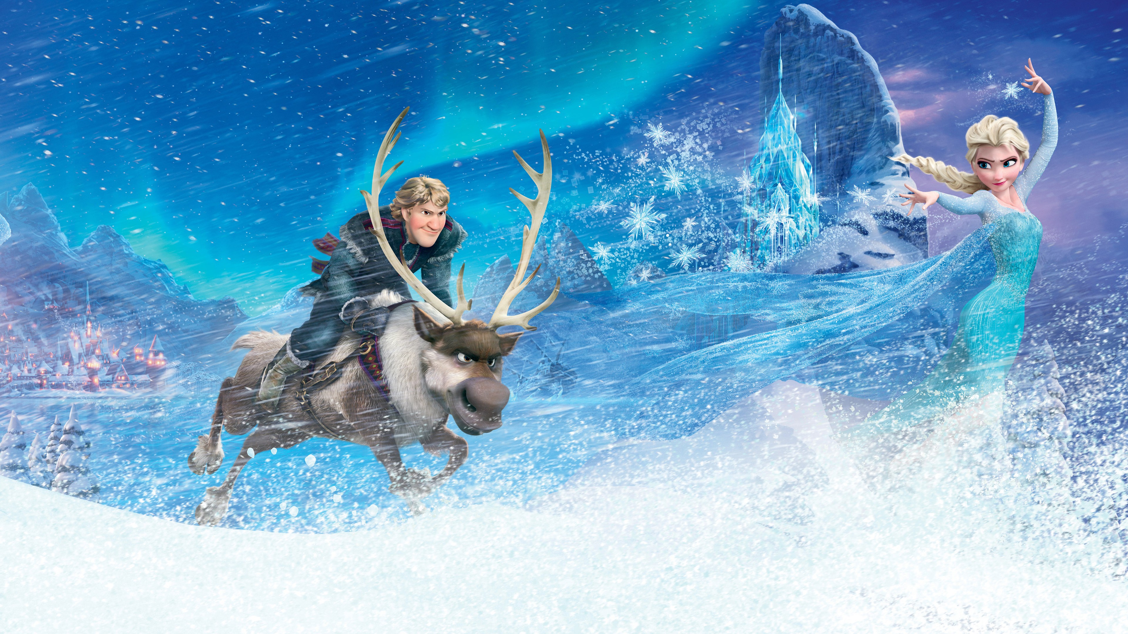 Elsa Frozen Wallpaper Free Download - Frozen 4k Ultra Hd - HD Wallpaper 