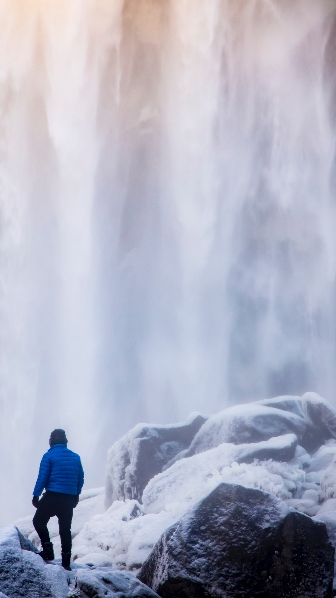 Frozen Waterfall In Yosemite Valley Wallpaper - Frozen Waterfalls 1920 X 1080 - HD Wallpaper 
