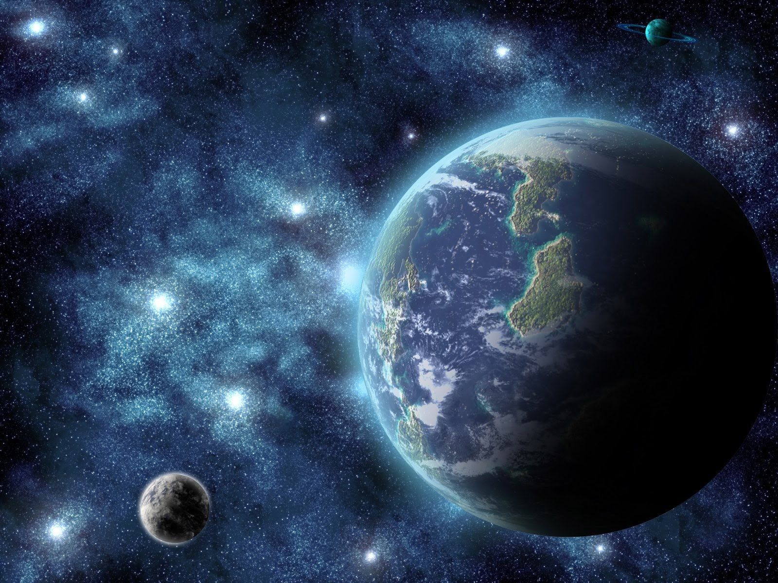 L Universo E La Terra - HD Wallpaper 