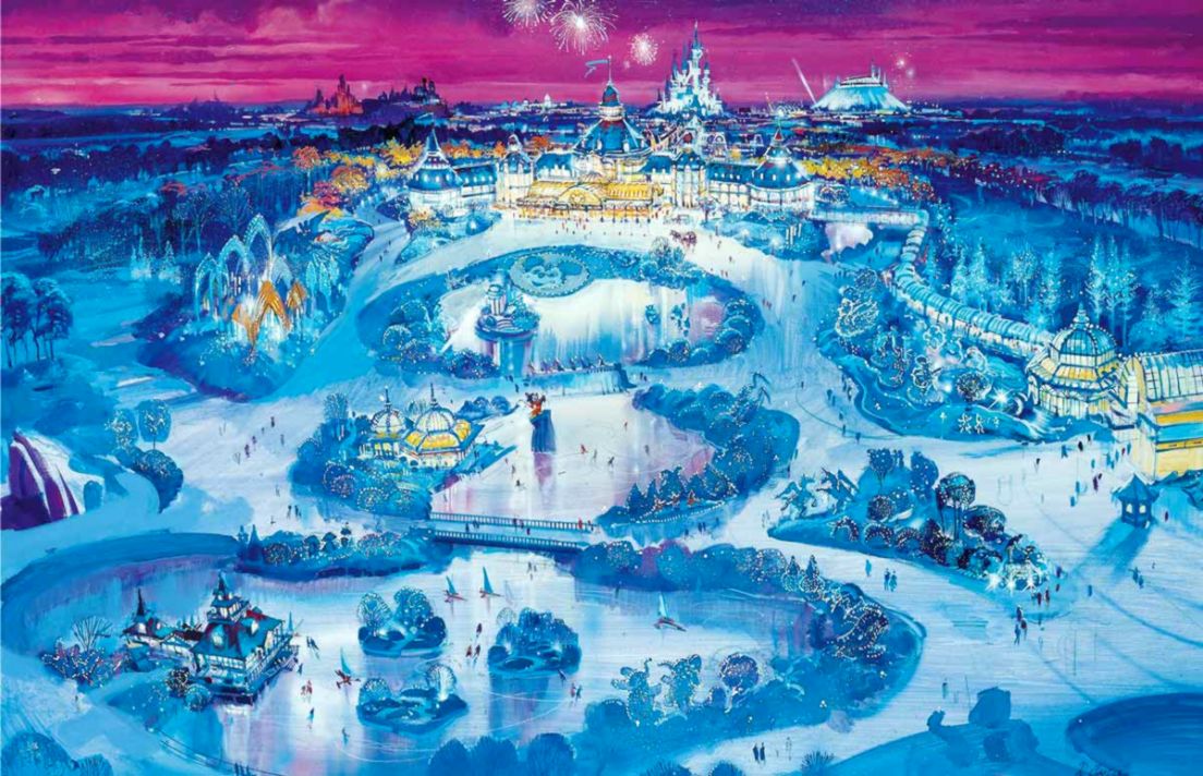 Disney Frozen Wallpapers & Desktop Backgrounds Frozen - Disneyland Paris Concept Art - HD Wallpaper 
