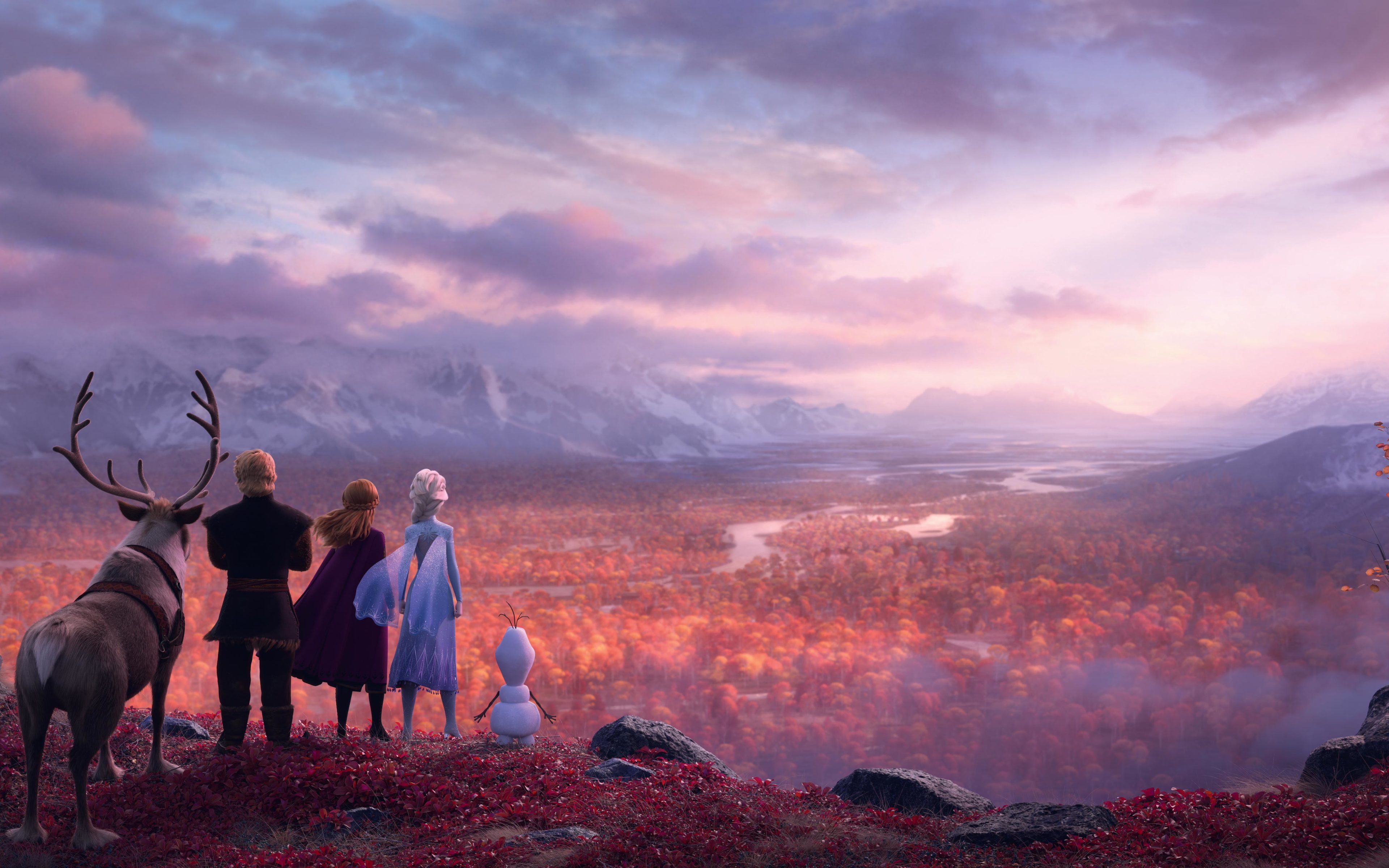 Frozen 2 Wallpaper 2560 - HD Wallpaper 