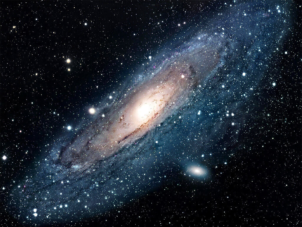 Misteri Alam Semesta Yang Belum Terpecahkan - Andromeda Galaxy - HD Wallpaper 