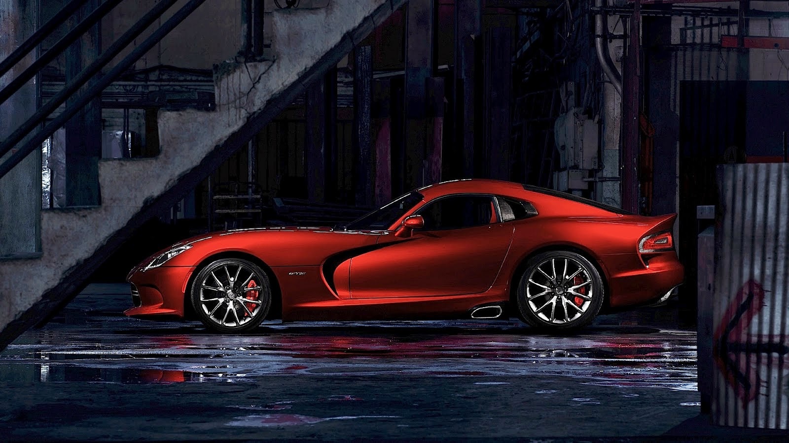 Dodge Viper Vermelho 2015 - HD Wallpaper 