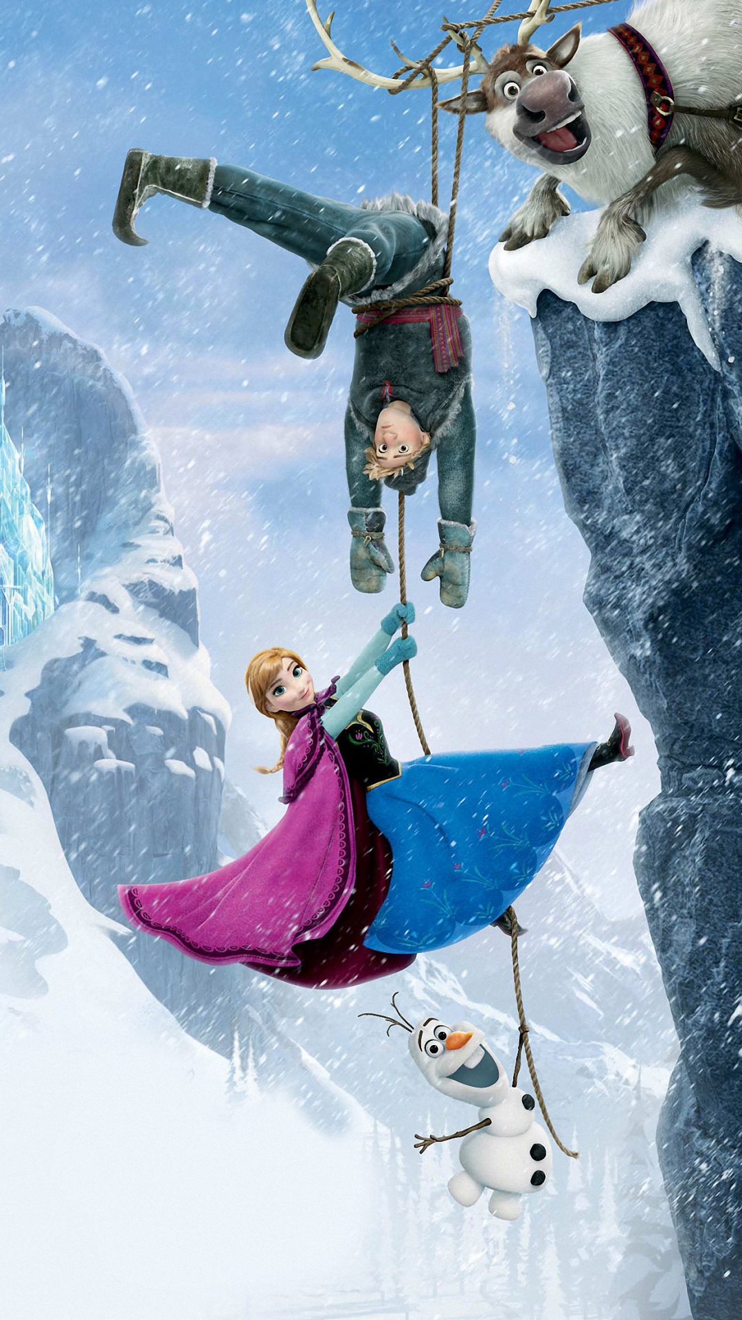 Frozen Disney Cartoon Iphone 6 Wallpapers Hd Disney Frozen Movie Poster 1080x19 Wallpaper Teahub Io