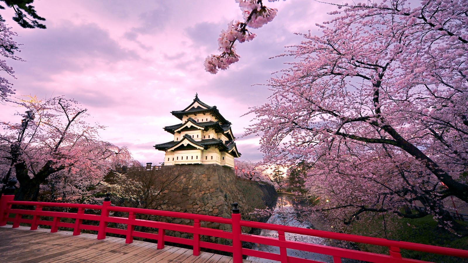 Hirosaki Castle - HD Wallpaper 