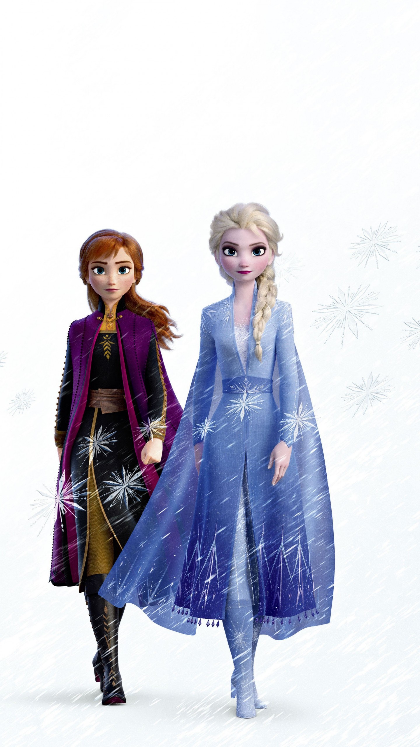 Anna And Elsa Frozen 2 - HD Wallpaper 
