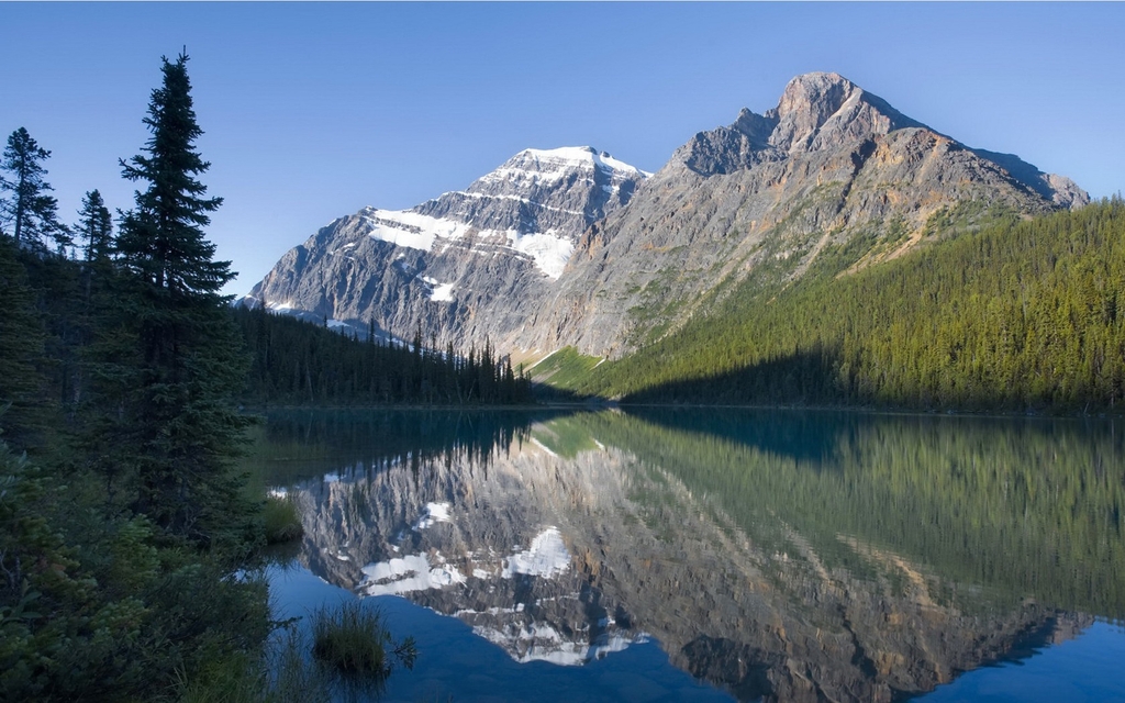 Mount Edith Cavell - HD Wallpaper 