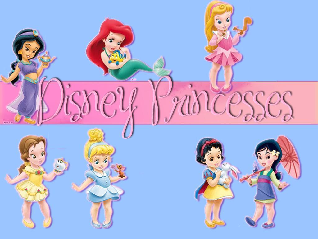 Disney Princess Live Wallpaper - Disney Little Princess - HD Wallpaper 