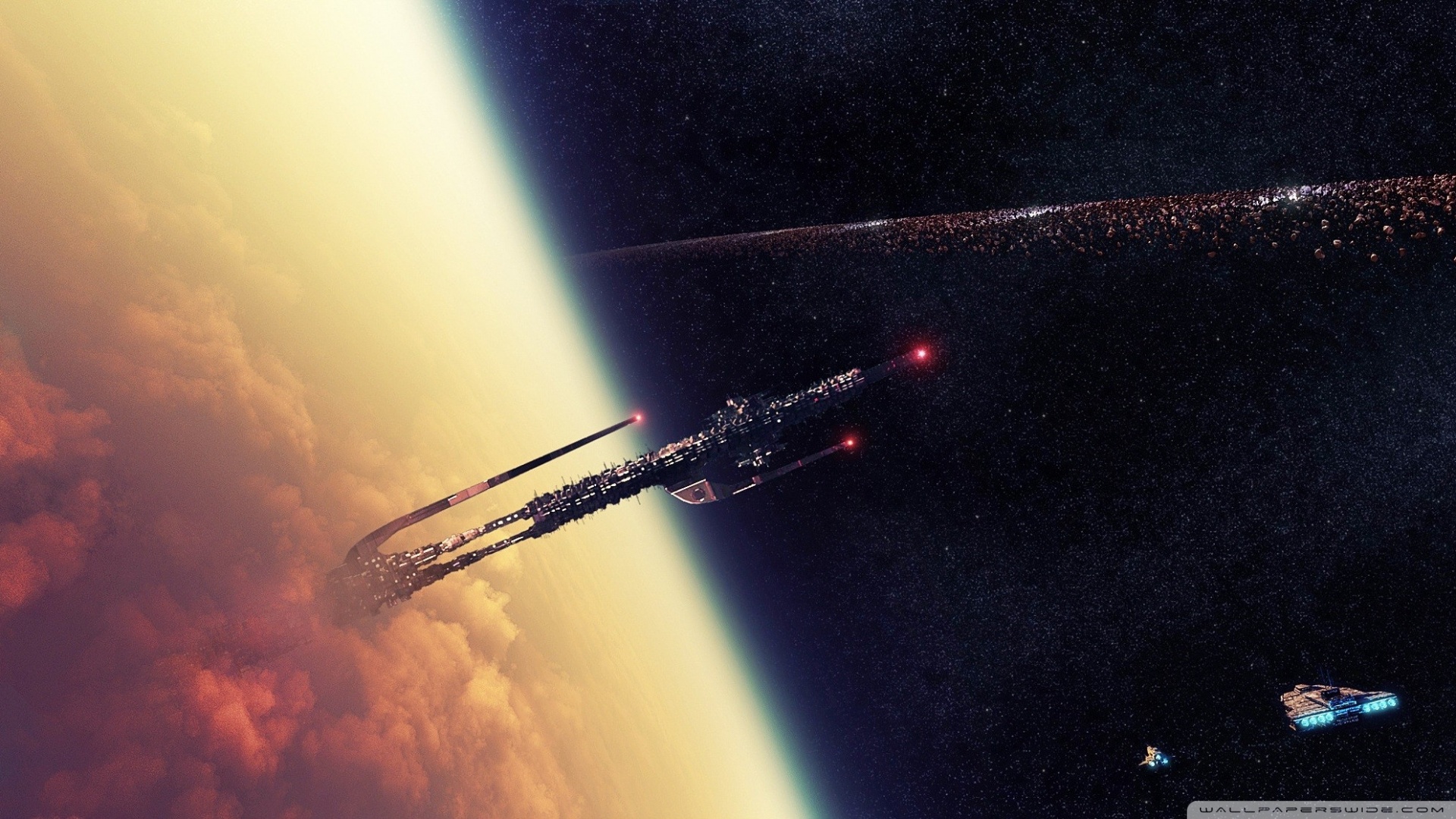 Hd Space Wallpaper Space Station - HD Wallpaper 