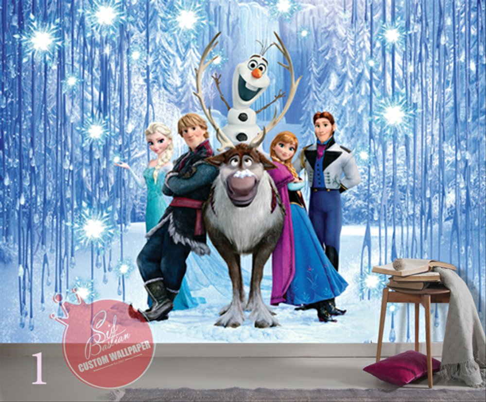 Wallpaper Dinding Custom Tema Frozen - High Resolution Frozen Poster - HD Wallpaper 