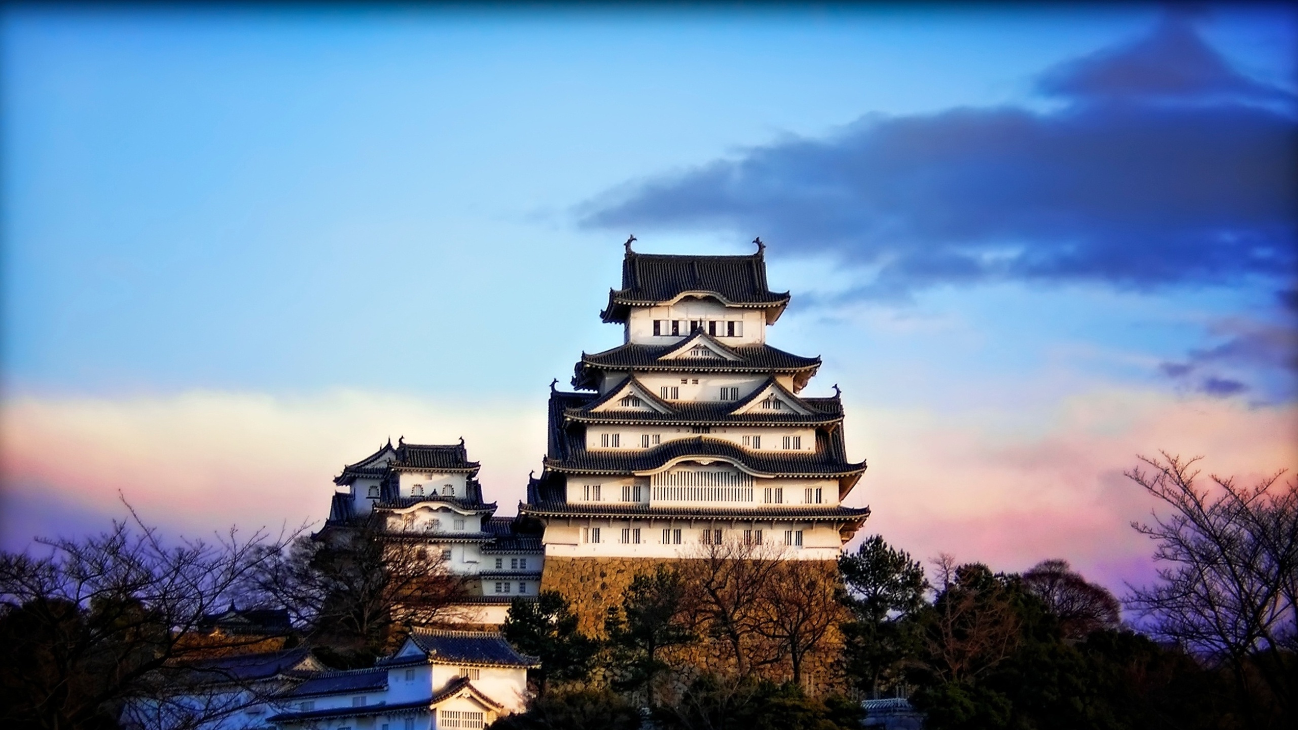 Himeji Castle Hd - HD Wallpaper 