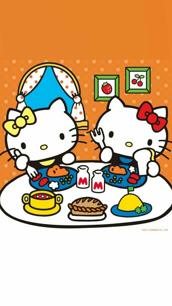 Happy Thanksgiving Hello Kitty - HD Wallpaper 