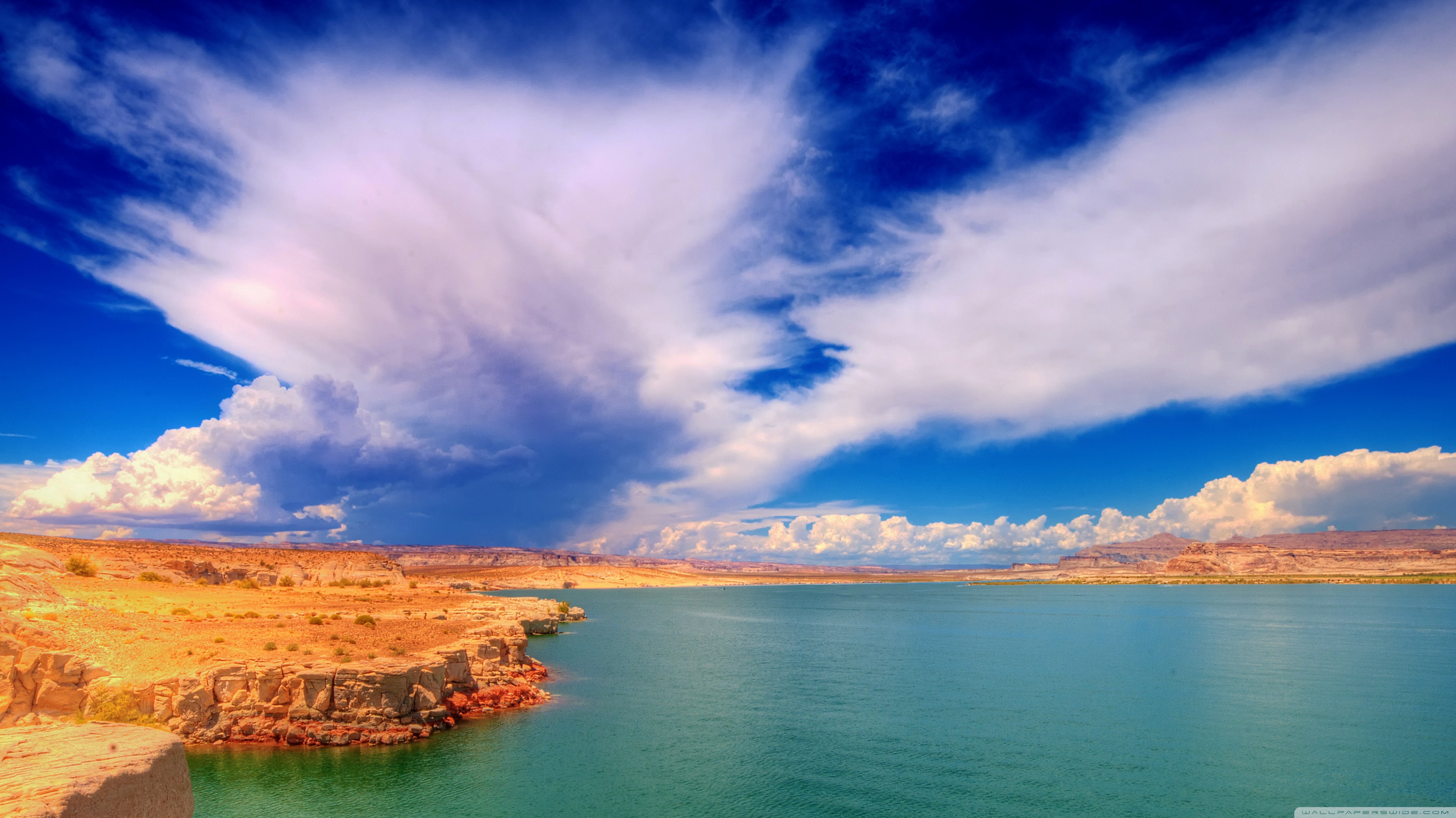 Widescreen Desktop Hd Wallpapers Lakes - HD Wallpaper 