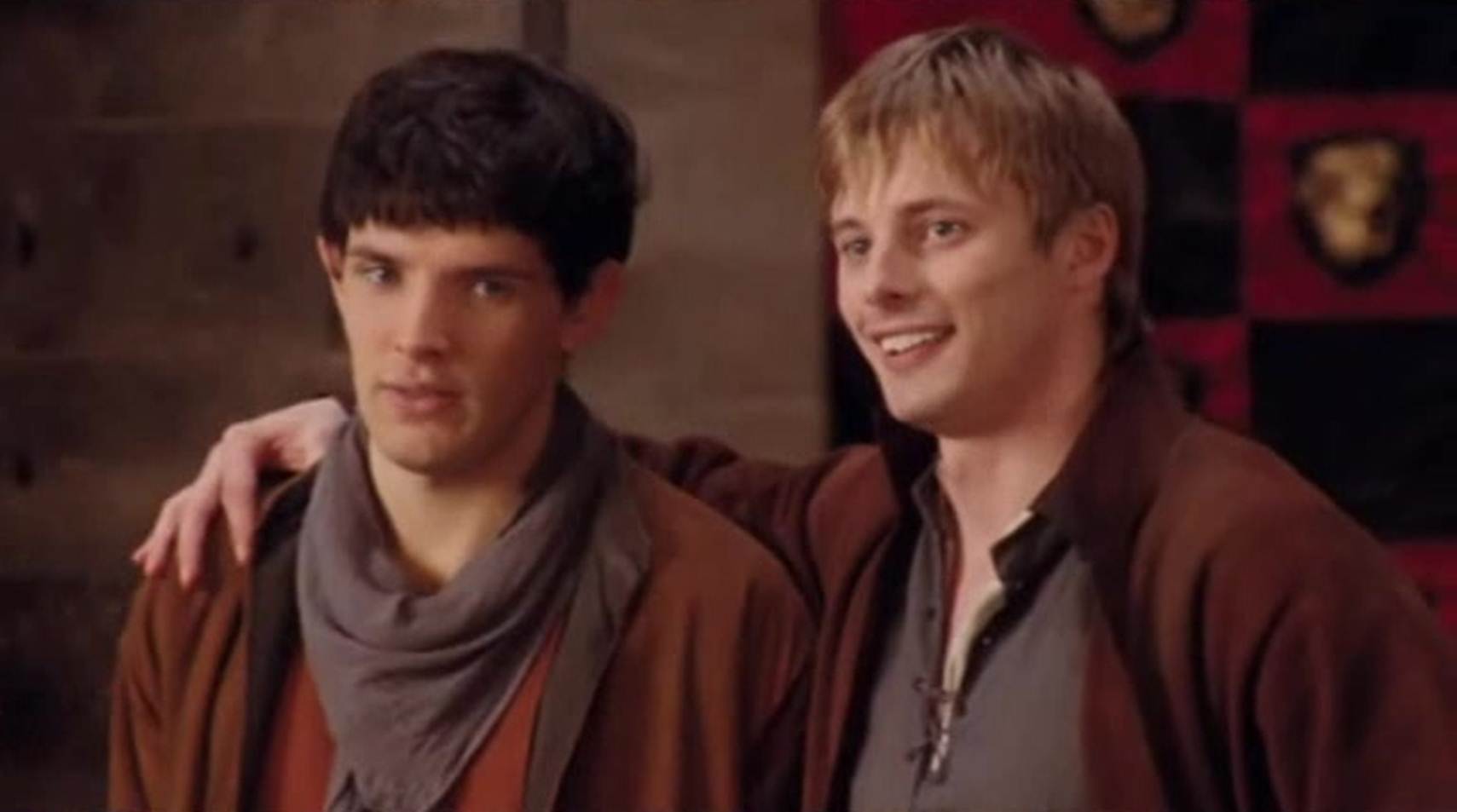 Merlin Arthur Wallpaper Merlin Characters 30895163 - Merlin And Arthur - HD Wallpaper 