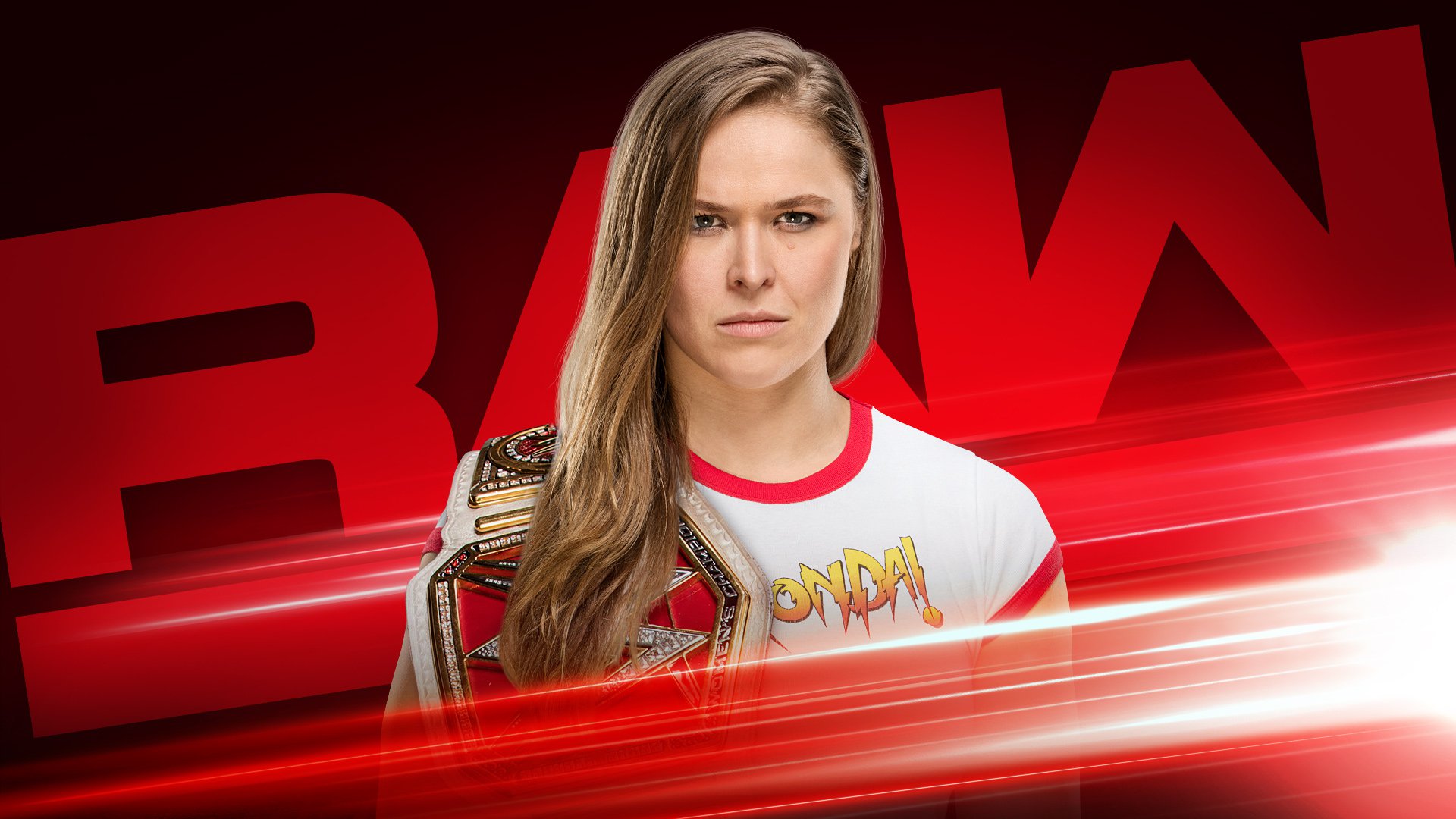 Wwe Raw Women's Championship Ronda Rousey - HD Wallpaper 