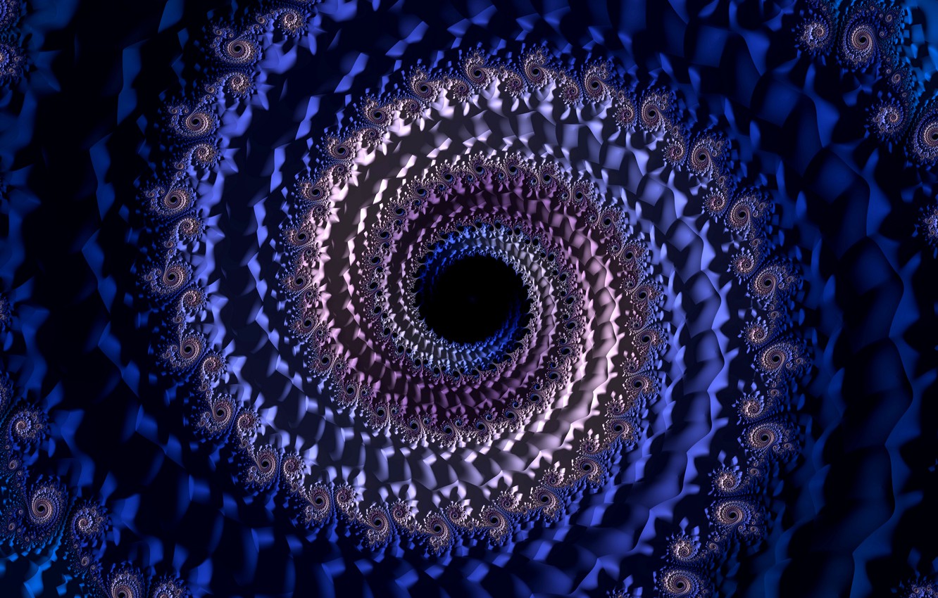 Wallpaper Wallpaper Abstraction Swirling Fractal Vortex 3d Wallpapers For Phone 1332x850 Wallpaper Teahub Io