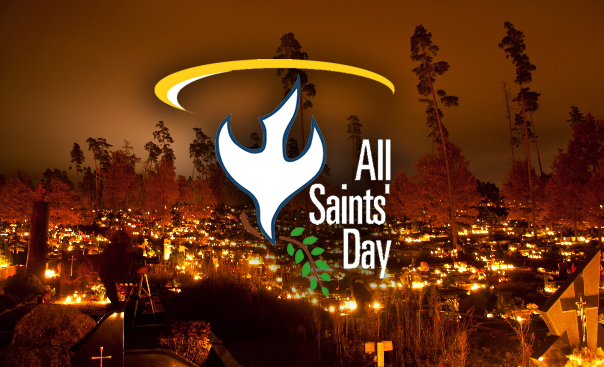 All Saints Day Poland Cemetery - HD Wallpaper 