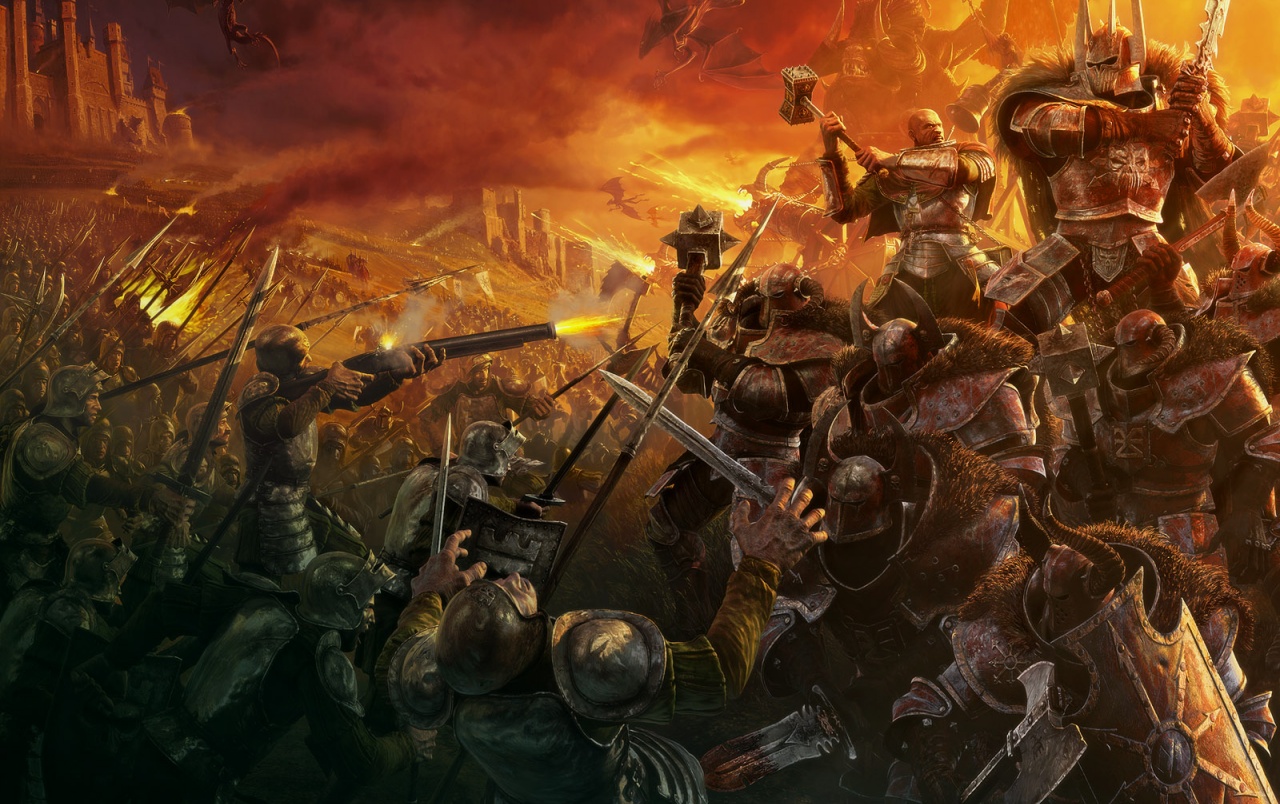 Mark Of Chaos Wallpapers - Total War Warhammer 2 Chaos - HD Wallpaper 