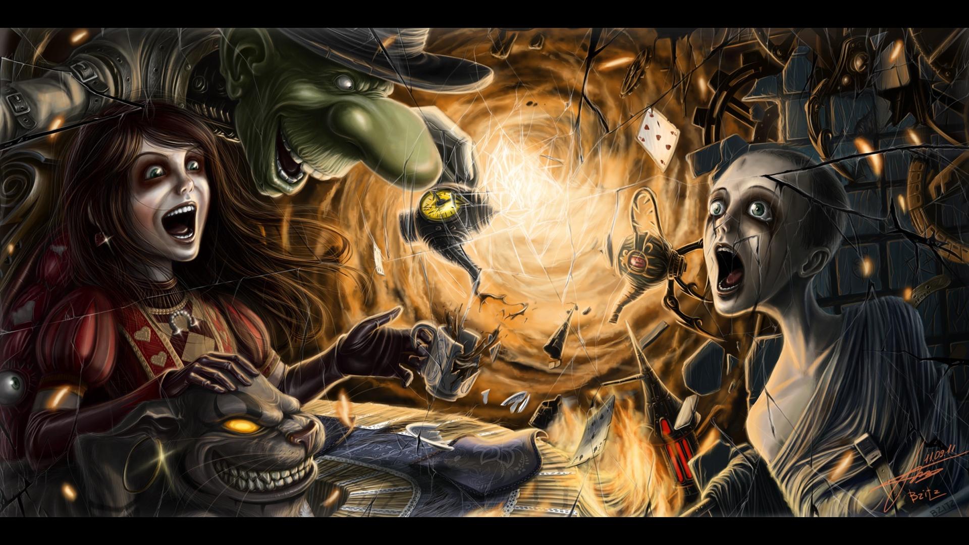 Alice American Mcgee Concept Art - 1920x1080 Wallpaper - teahub.io