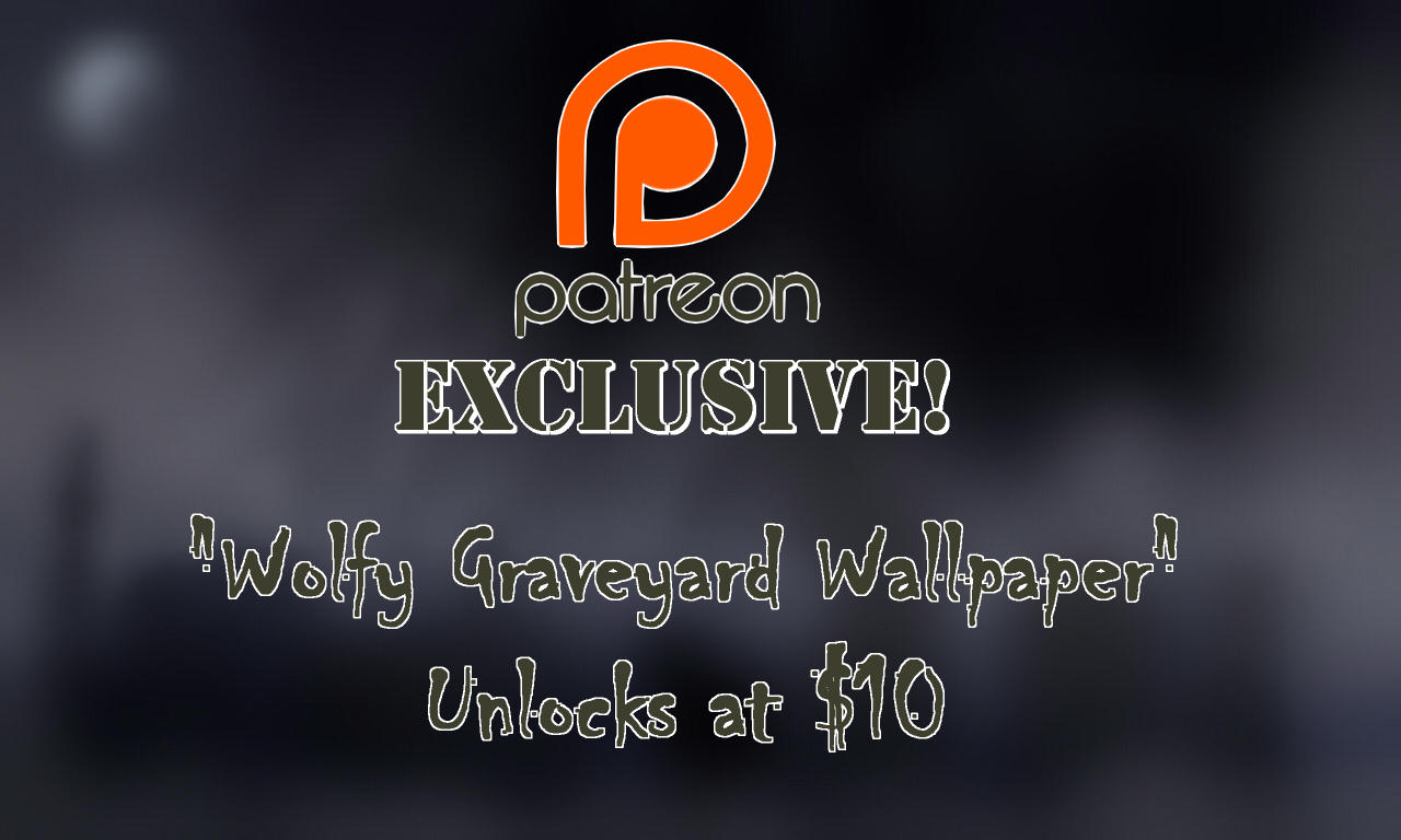 Wolfy Graveyard Wallpaper - Darkness - HD Wallpaper 