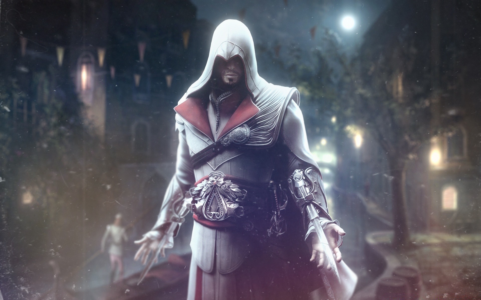 Assassin S Creed Woman Music Festival Religion Adult - Ezio Auditore Wallpaper 4k - HD Wallpaper 