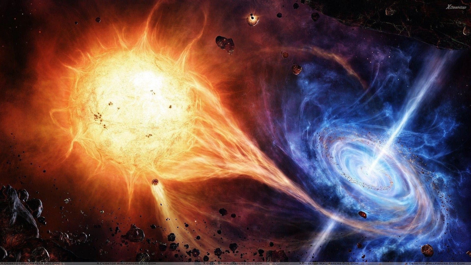 Nightmare Moon Vs Princesa Celestia - HD Wallpaper 