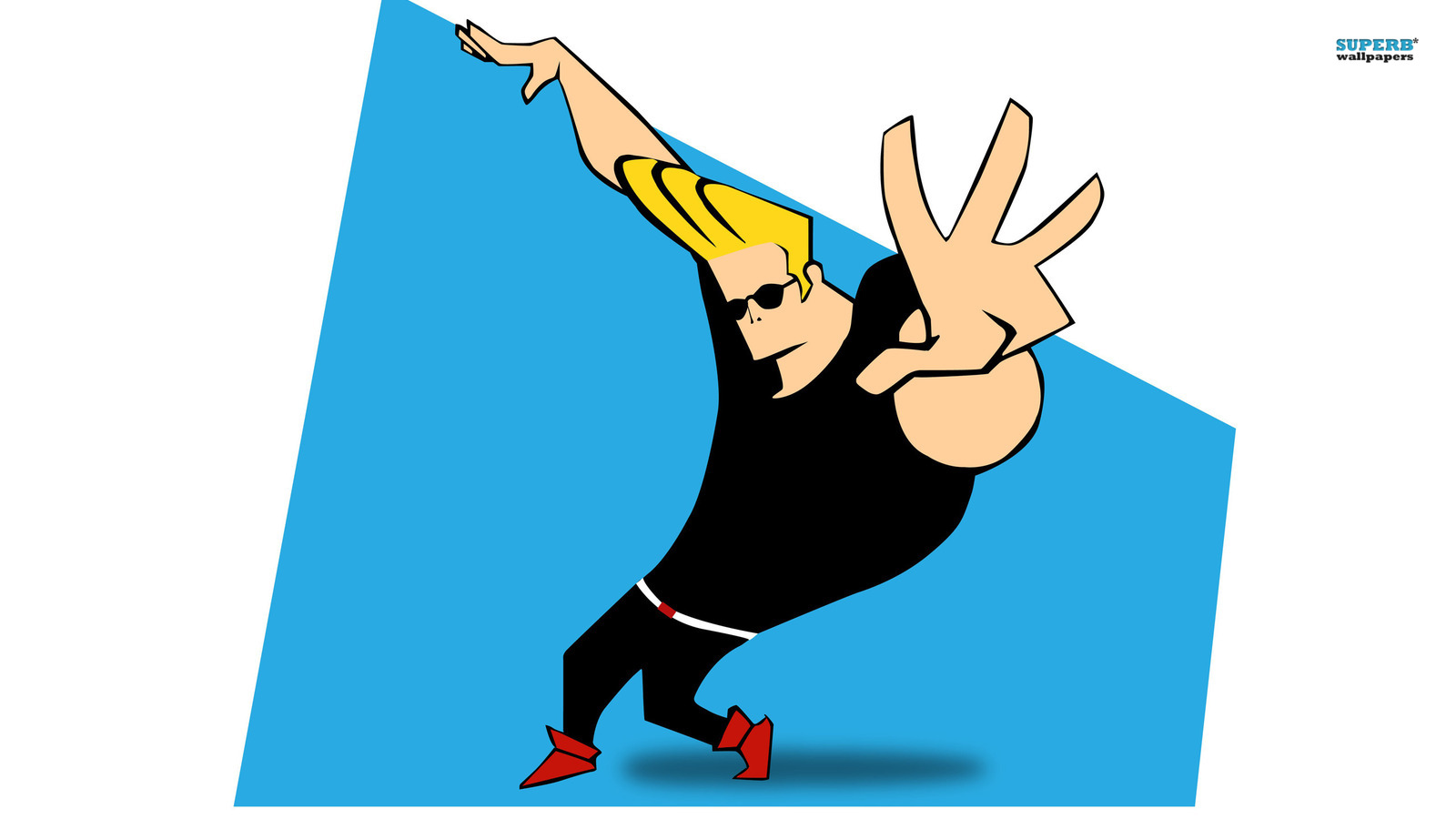 Johnny Bravo - Johnny Bravo Wallpaper 4k - HD Wallpaper 