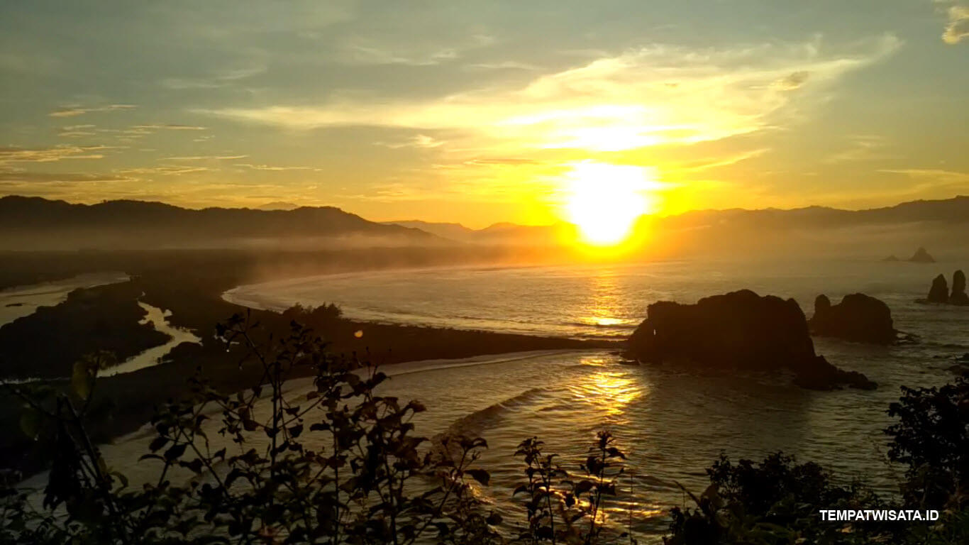 Sunrise Di Teluk Love - Sunset Teluk Love Jember - HD Wallpaper 