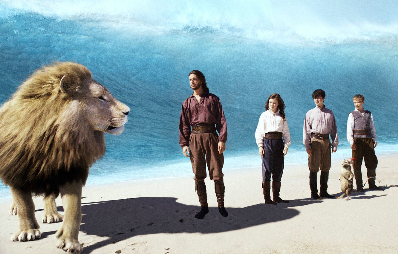 Photo Wallpaper Wave, Leo, Heroes, The Chronicles Of - Voyage Of The Dawn Treader - HD Wallpaper 