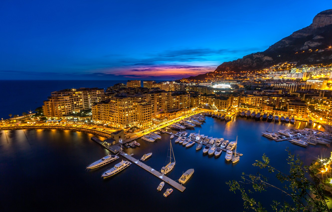 Photo Wallpaper Monaco, Monaco, Monte Carlo - Marina - HD Wallpaper 