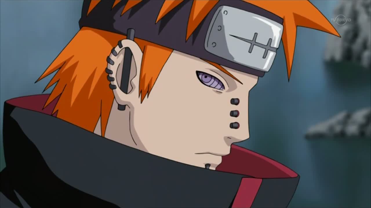 Deva Path - Pain Naruto Side View - HD Wallpaper 