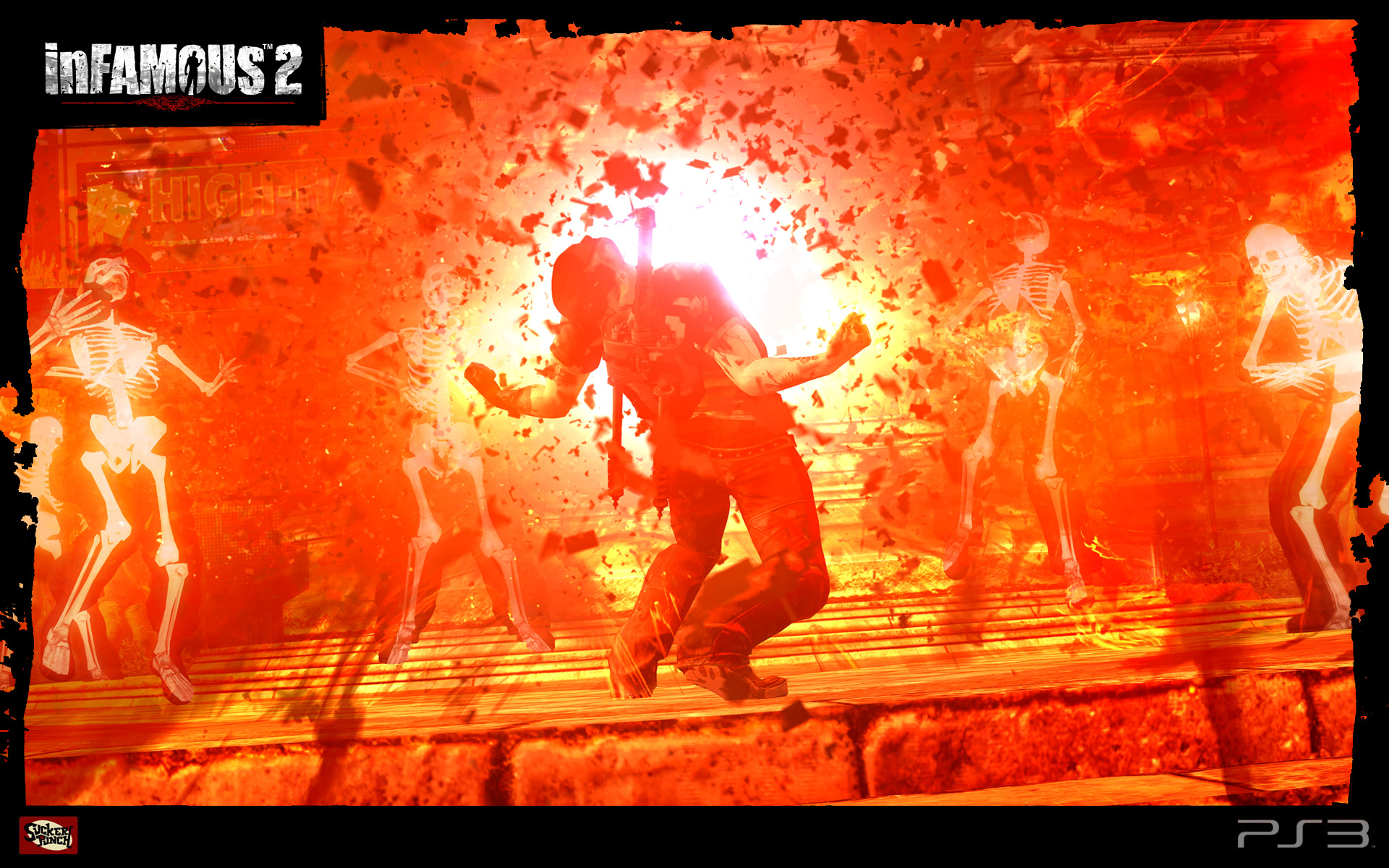 Infamous 2 - HD Wallpaper 