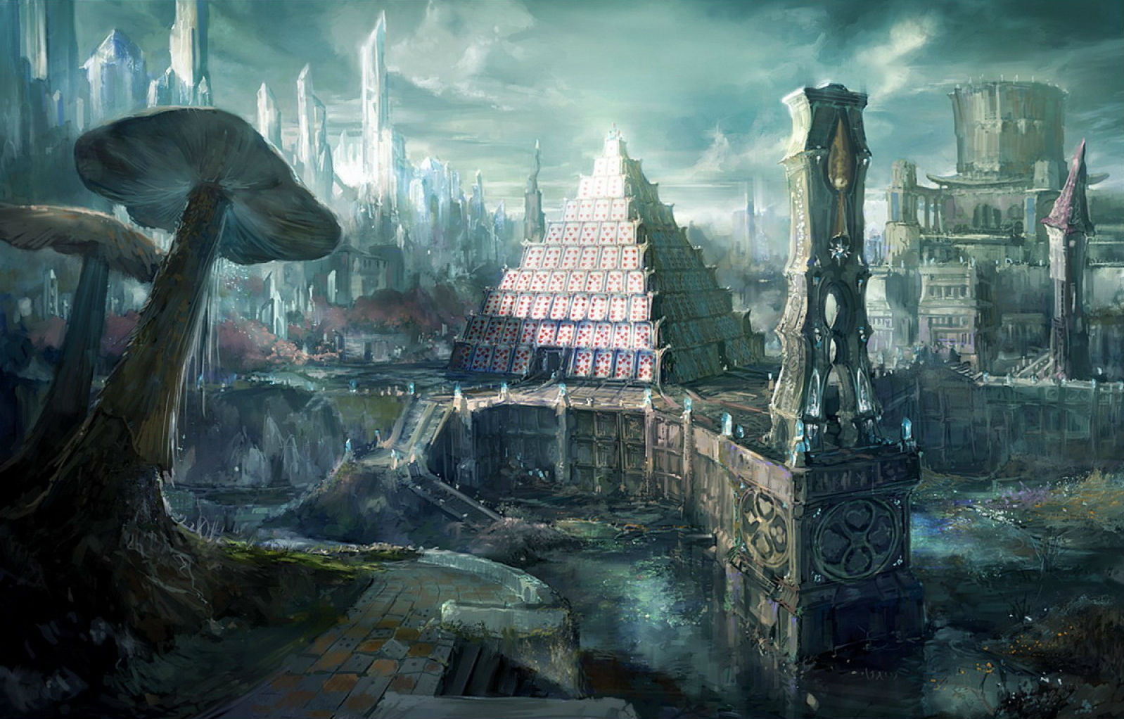 Looking Glass Wars Wonderland - HD Wallpaper 