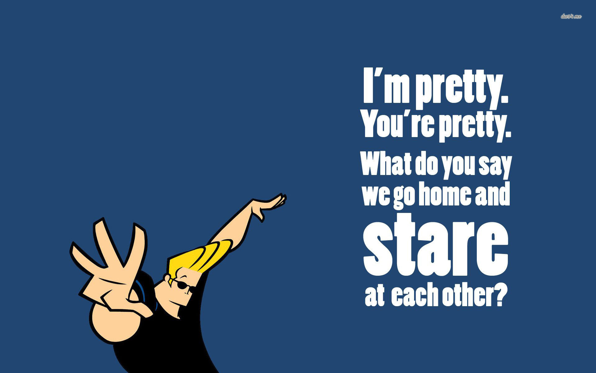 Johnny Bravo Cartoon Quotes - HD Wallpaper 