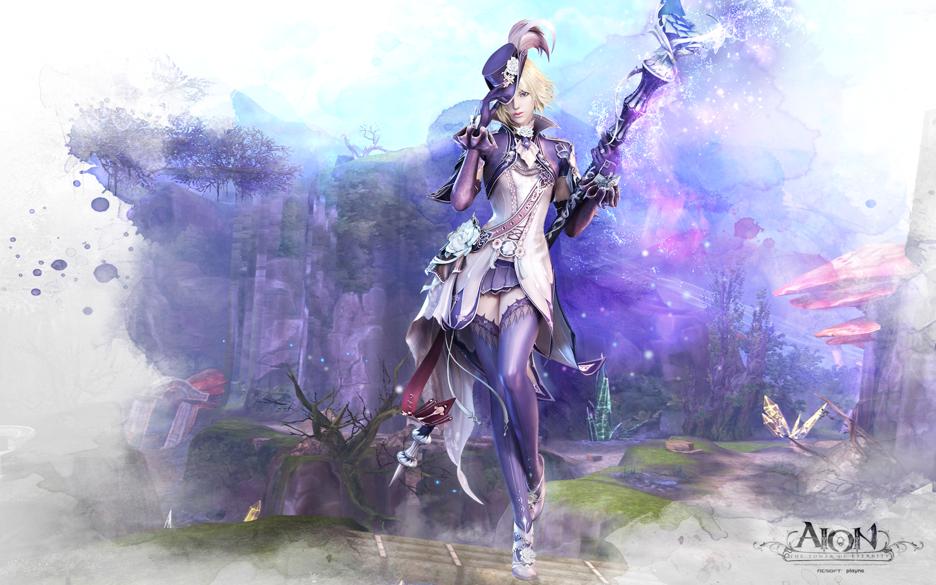 Aion Elyos - HD Wallpaper 