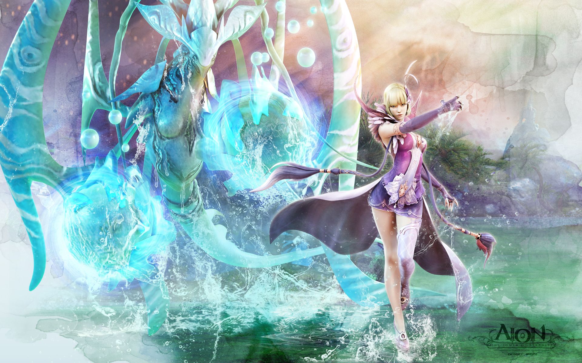 Tower Of Aion - HD Wallpaper 