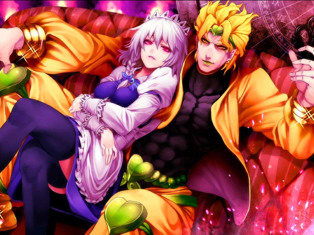 Sakuya Izayoi And Dio - HD Wallpaper 