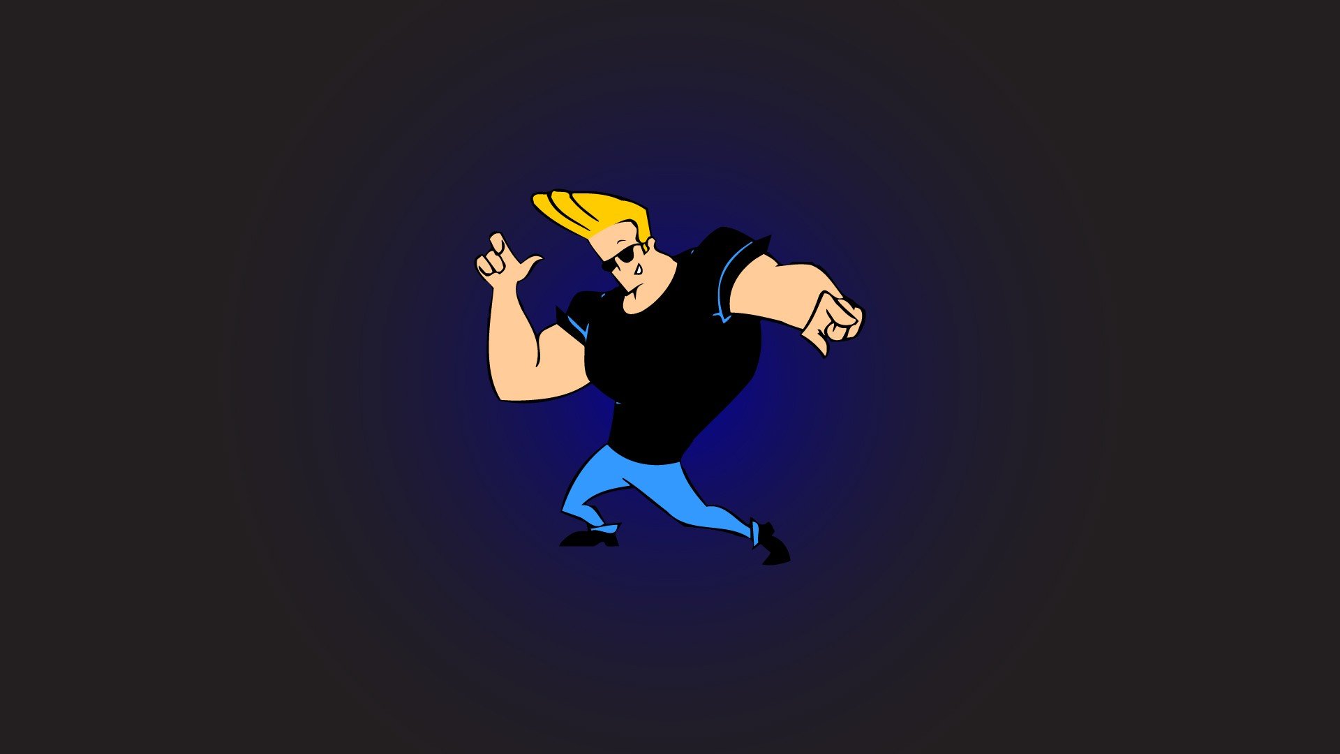 Awesome Johnny Bravo Free Background Id - Johnny Bravo Hd - HD Wallpaper 