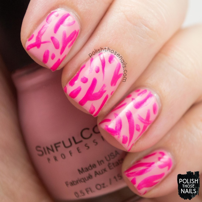 Broken Pinky Wallpaper Nail Art By Marisa Cavanaugh - Nail Polish - HD Wallpaper 