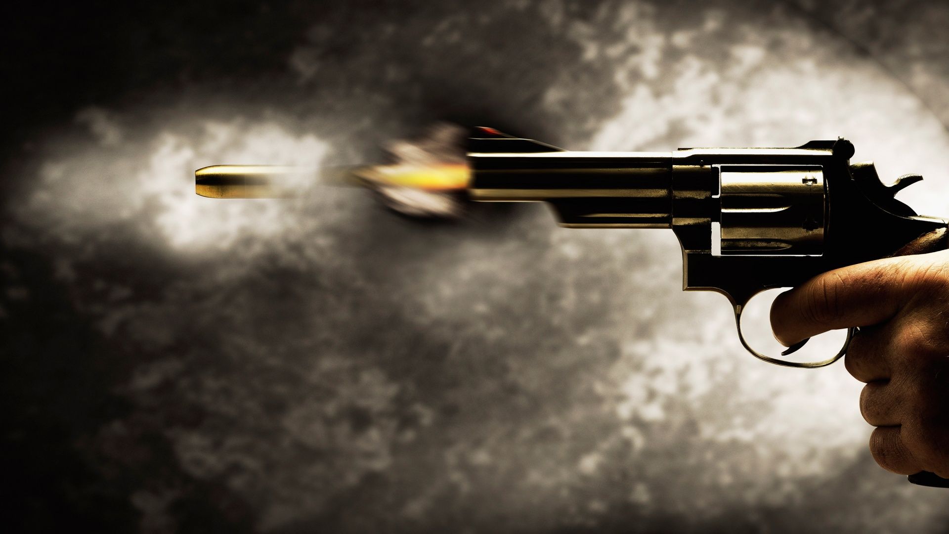 Gun Shooting Background Hd - HD Wallpaper 