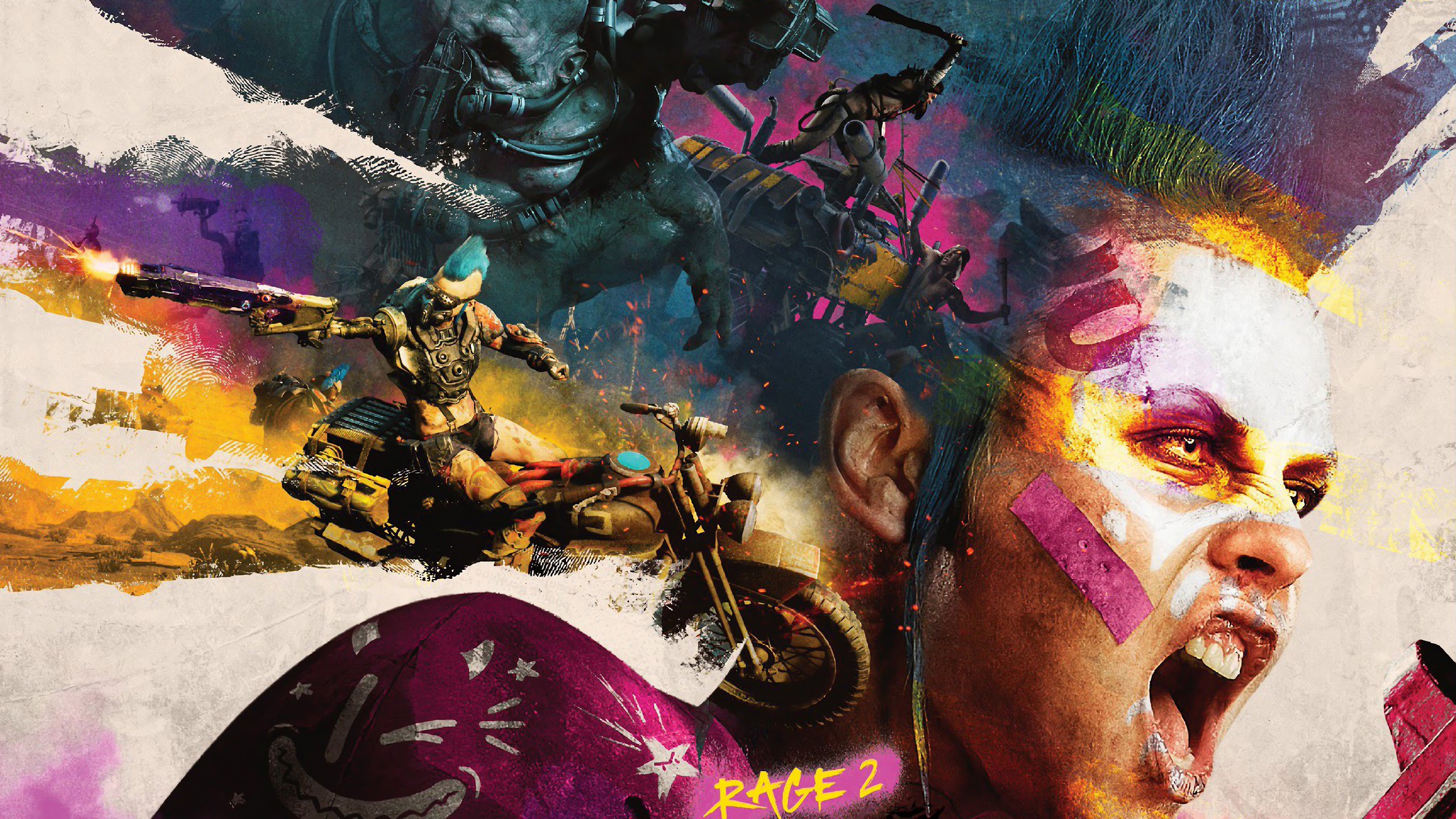 Rage 2, 4k, - Rage 2 Game - HD Wallpaper 