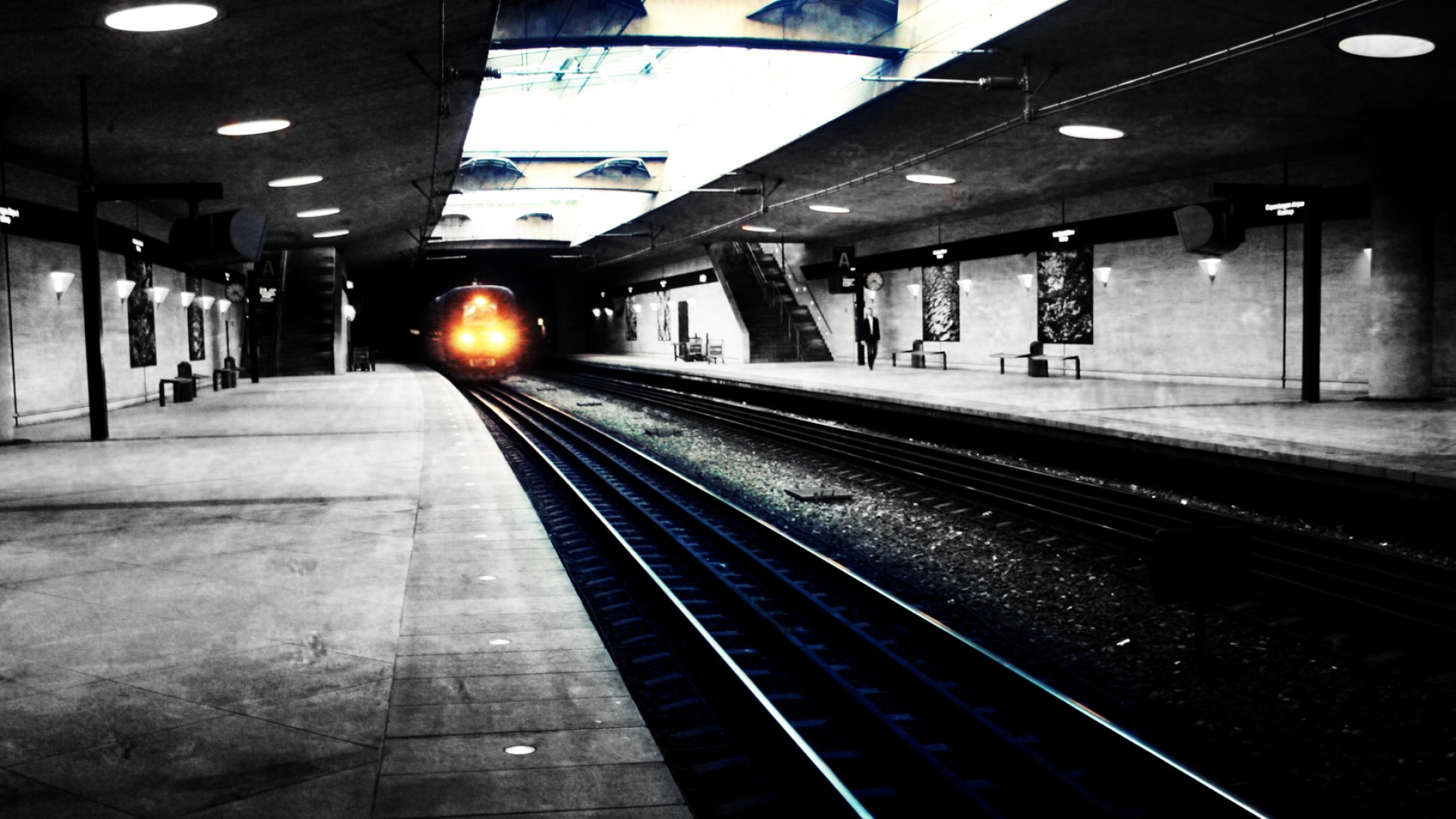 Underground Road - HD Wallpaper 