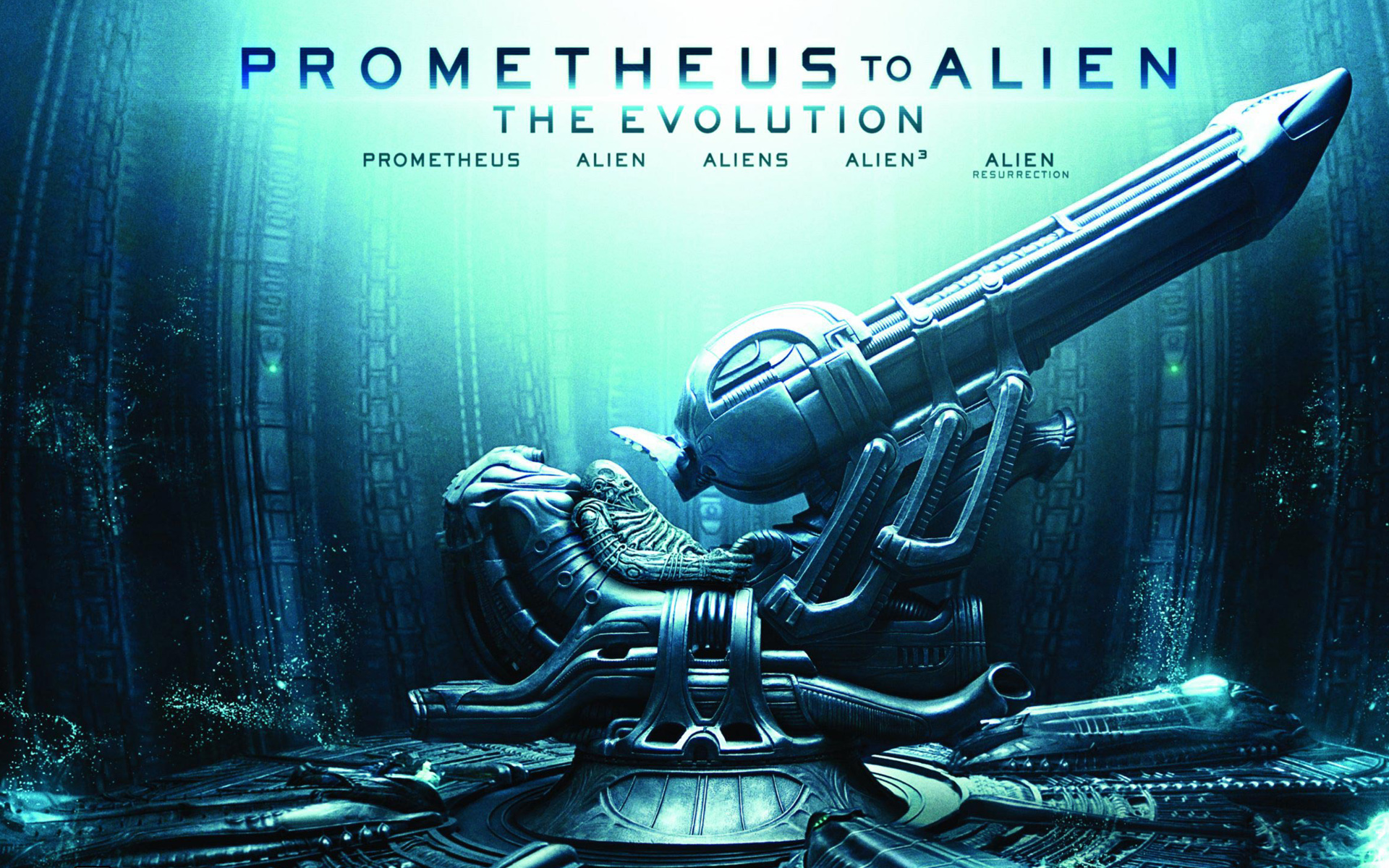 Prometheus To Alien The Evolution Wallpaper - HD Wallpaper 