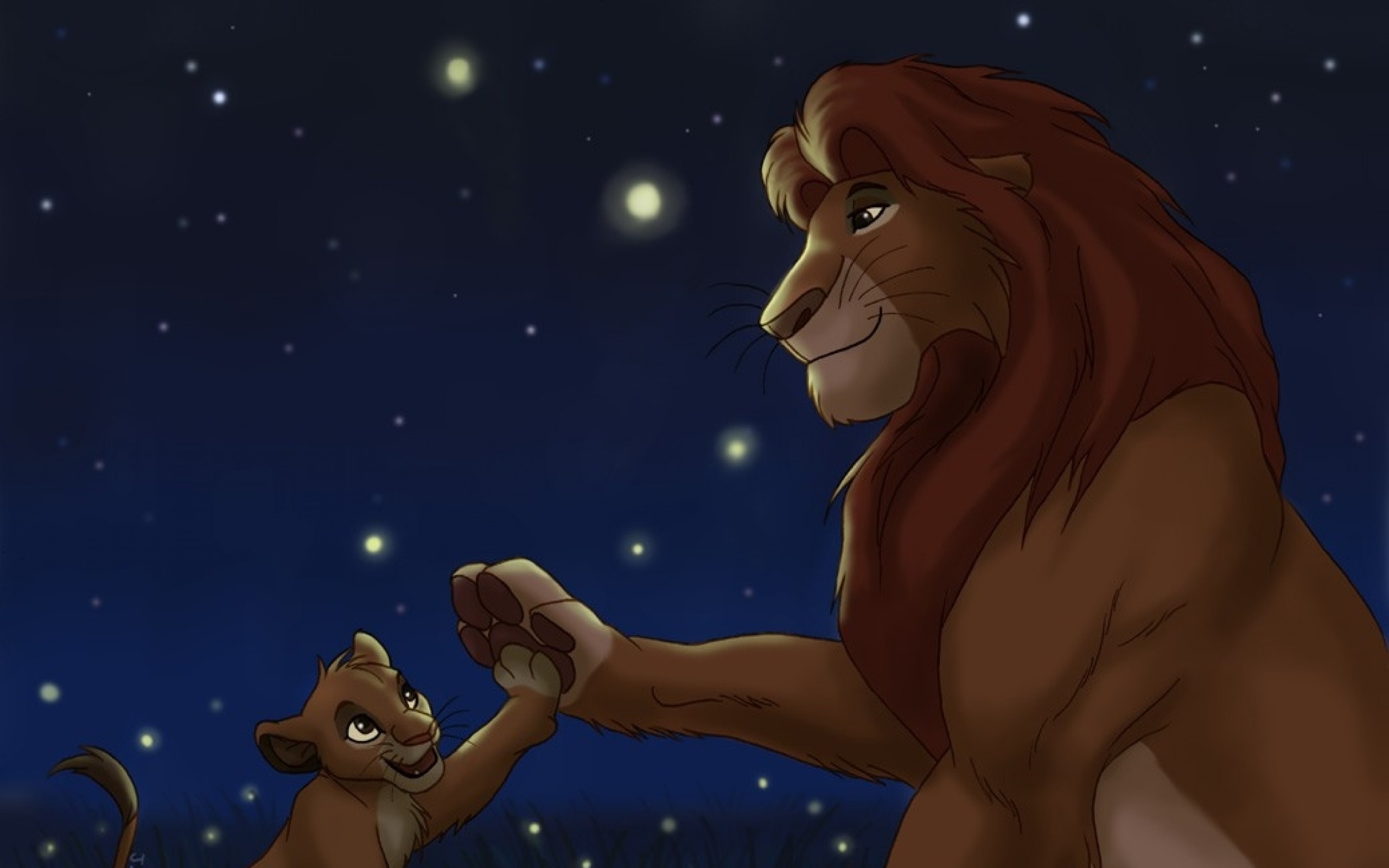 Simba Lion King Hd Pictures - Simba And Mufasa Hd - HD Wallpaper 