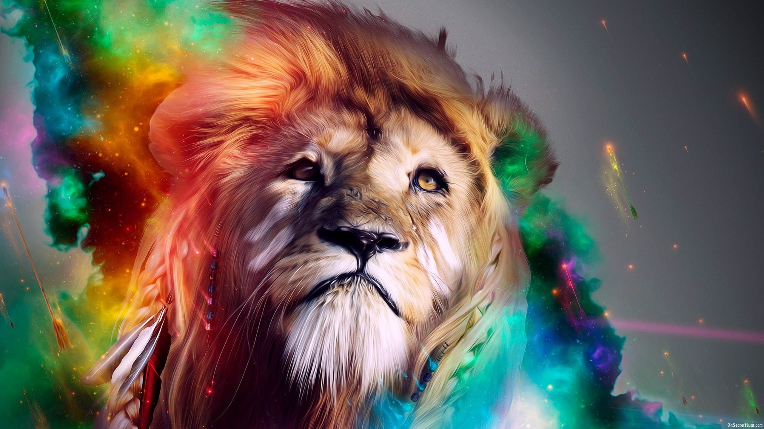 Lion Hd Wallpaper For Laptop - HD Wallpaper 