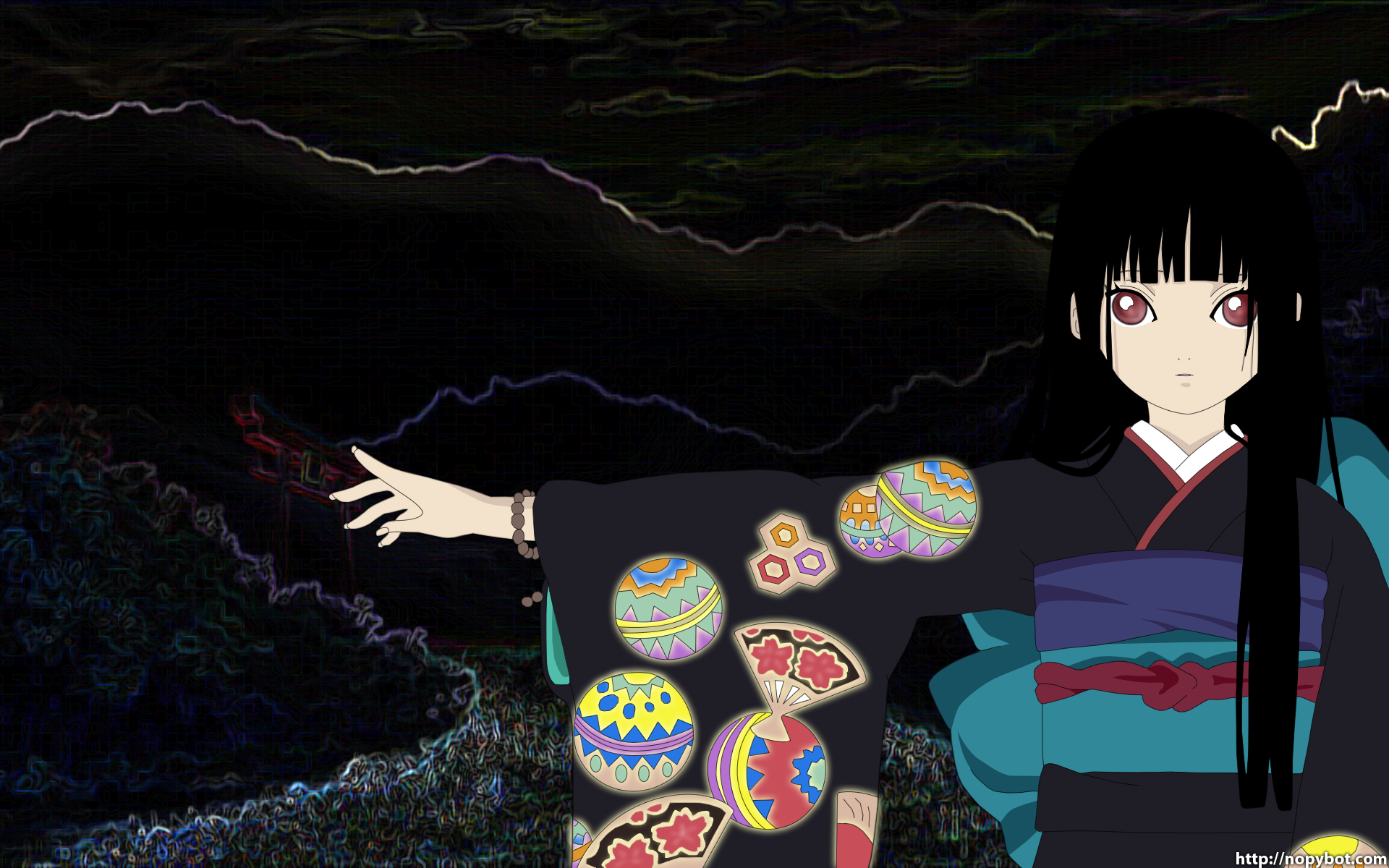 Jigoku Shoujo - HD Wallpaper 